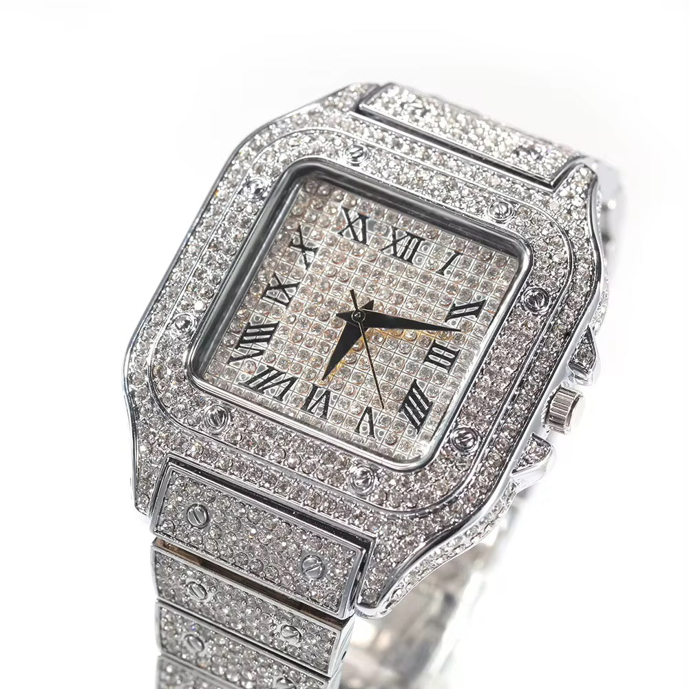 Icy Square Face Watch