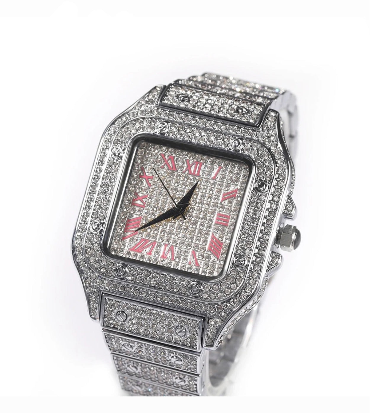 Icy Square Face Watch